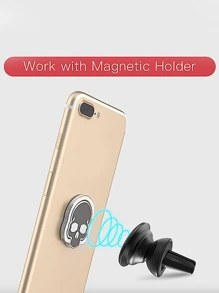 Halloween Skull Design Rotatable Phone Ring Holder Compatible With IPhone, Android Phone, Gift For Birthday, Family, Friends Finger Ring Holder, Phone Grip, Phone Accessories