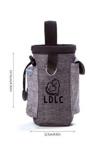 寵物訓練包多用途戶外狗狗零食袋狗訓練配件 - 深灰色 - 查看 3