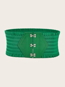 Street Solid Elastic Wide Belt Halloween Valentine's Day Valentines