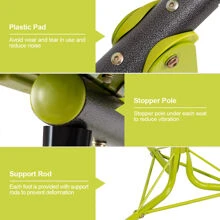 Costway Kids 360 Degree Rotation Seesaw Teeter Totter Outdoor Play Set Toy - Green - View 8