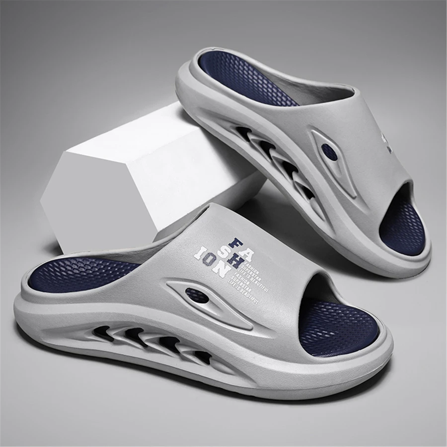 男士夏季透氣時尚拖鞋流行休閒戶外沙灘涼鞋