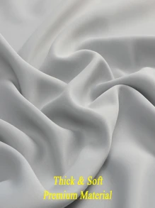 Estelar Textiler 1單層淺灰色窗簾後片隔熱窗簾臥室降噪客廳窗簾 - 淺灰色 - 查看 7