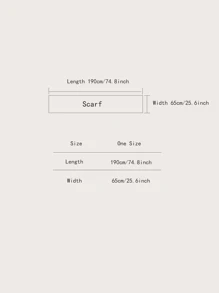 件女式秋冬人造羊絨時尚圍巾//披肩，加厚，保暖，適合日常使用