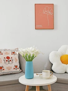 10PCS Artificial Calla Lily Real Touch PU Latex Artificial Calla Lily Flowers for Wedding Bouquets, centerpieces, and Floral Decor - White - View 8