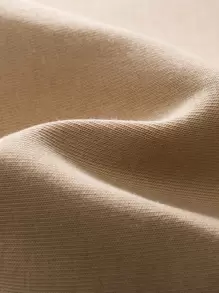 Annil 童装，男童连帽长袖卫衣，秋冬季青少年男童西式运动上衣 - 卡其色 - 查看 5