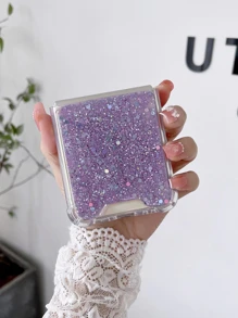 1 件亮片 3D Galaxy Z Flip3/Flip4/Flip5/Flip6/ 手机保护壳防水防震防摔防刮 - 彩色 - 查看 4