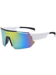 1PC Tinted Lens Fashion Glasses - Multicolor - View 2