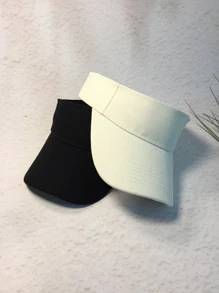 2 piezas Visera unicolor - Multicolor - Ver 2