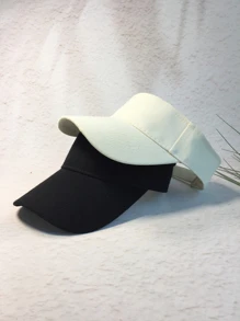2 piezas Visera unicolor - Multicolor - Ver 3