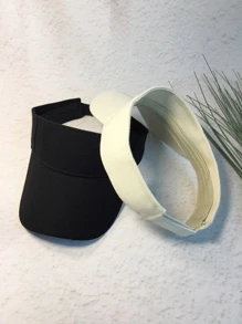 2 piezas Visera unicolor - Multicolor - Ver 5