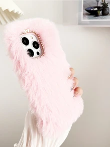 Vỏ điện thoại sang trọng - Màu Hồng baby - Xem 3
