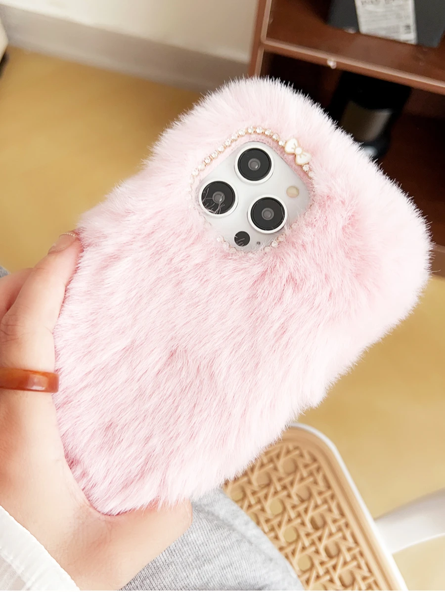 Vỏ điện thoại sang trọng - Màu Hồng baby - Xem 1