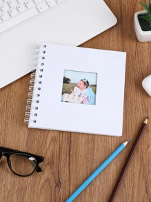 手工照片唱片書DIY相簿 - 白色 - 查看 1