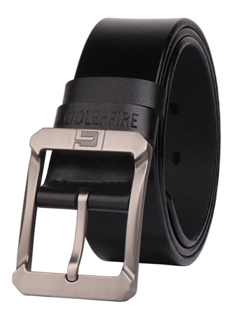 COOLERFIRE 男士字母细节方形扣皮带