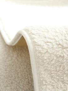 1入組加厚防滑沙發墊，現代風格沙發巾，防刮沙發套適用於L形沙發和1/2/3/4人座沙發 - 白色 - 查看 6