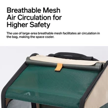 Expandable Cat Backpack Cat Carrier Large Pet Carriers Backpack Bag for Cats Bags Litter Box Include 15”×15” ×23.2” Quick & Easy Assembly - Army Green - View 6