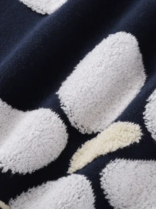 Annil Tween 女童服装女孩圆领背心秋季学院风保暖透气毛衣女学生 - 寶藍色 - 查看 5