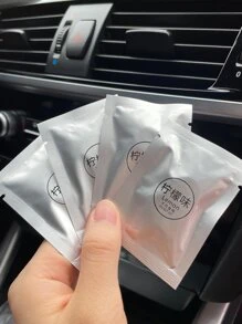 4包汽車空氣清新器 - 黃色 - 查看 4