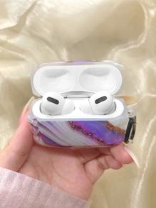 Vỏ hoa văn bằng đá cẩm thạch Tương thích với AirPods - Nhiều màu - Xem 4
