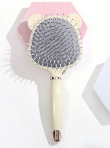 Cepillo de peine de aire de gato animado,herramientas para el cabello - Beis - Ver 2