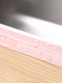 1 pieza rosado impermeable & Pegatina de azulejo para cocina con cuarto de baño casa Decoración - Rosa - Ver 5