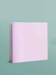 80 pièces De Couleur Aléatoire Note autocollante Étiquettes - Multicolore - Voir 1