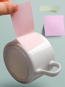 80 pièces De Couleur Aléatoire Note autocollante Étiquettes - Multicolore - Voir 8