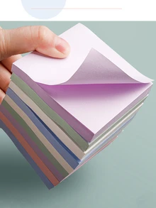 80 pièces De Couleur Aléatoire Note autocollante Étiquettes - Multicolore - Voir 4