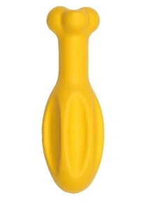 1pc Missile Design Pet Chew Toy For Dog And Cat For Teeth Grinding - Yellow - View 1