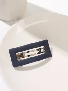 1 buc femei Hollow Out dreptunghiular Design modă franceză clip pentru decor de păr casual gheare clipuri gheare de păr agrafe de păr