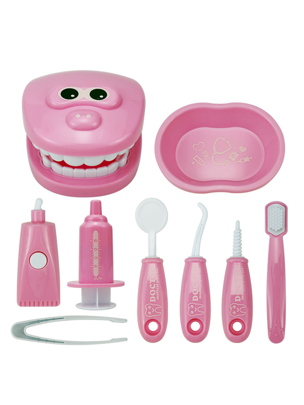 1pc Children's Dentist Toy Set For Role Playing, Teaching Kids About