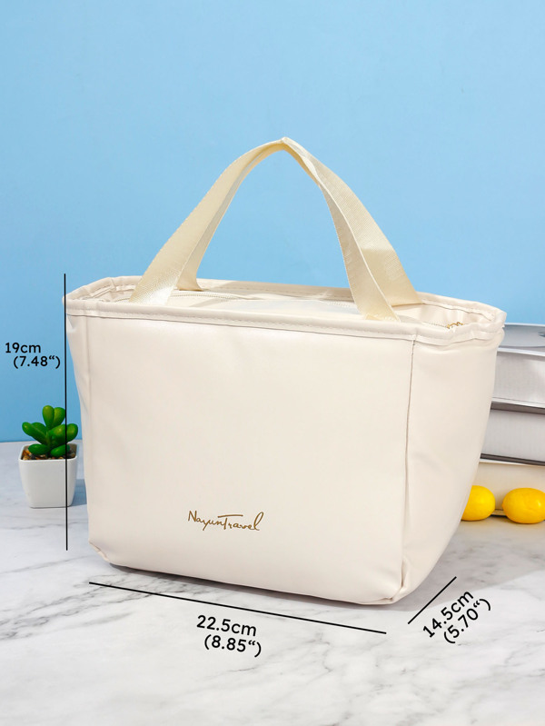 1pc Letter Graphic Lunch Bag SHEIN USA