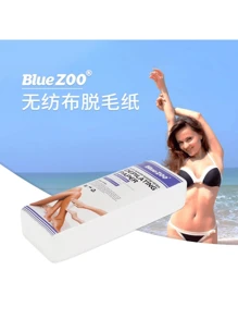 Kit de Depilación Profesional Completo con Cera Depiladora - Práctico y Eficaz Depilado - Para Todo Tipo de Piel - Óptimo para Uso Doméstico y Salones de Belleza - Consigue una Piel Suave y Radiant.4-piece set * depilatory casting roller+wax+100 wax skins - Azul - Ver 10