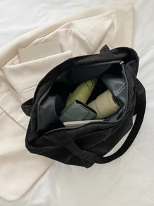 Retro Solid Color Canvas Sling Bag Peach Tree Christmas Men Bag Vacation Travel Essentials Dad Gifts Side Bags For Men Crossbody Bag Tote Bag Shoulder Bag Messenger Bag Funny Gifts Bag For Men Gifts For Men Christmas Gifts Boyfriend Gifts Holiday Essentials Camping Sling Bag For Men Summer Brown Bag Back To School Vintage , Beach Bag, Holiday, Camping, Travel Bags, Tote Bags For University, Shopper Bag - Black - View 5