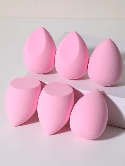 Cosmetic Sponge, 6PCS Makeup Sponge, Suitable For Cream & Powder Concealer, Loose Powder Makeup Applicator,Makeup,Cheap,Room Decor,Vanity,Travel,Bedroom,Makeup Accessories,Puff,Makeup Blender,Powder Puff,Makeup Sponge,Cheap,Stocking Stuffers,Makeup,Makeup Tools,Cheap Stuff,Gifts,Gifts For Women,Christmas Gifts