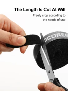 Dây buộc cáp dữ liệu Rocoren 5m - màu đen - Xem 4