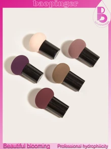 baopinger 3 PIEZAS/5 PIEZAS/6 PIEZAS Esponja de maquillaje con cabeza de hongo de colores múltiples (rosa fluorescente, rosa, rosa intenso), verde festival duende, maquillaje, barato, decoración de habitación, tocador, viaje, dormitorio, accesorios de maquillaje, borla, difuminador de maquillaje, borla de polvo, esponja de maquillaje, barato, relleno de calcetines, maquillaje, herramientas de maquillaje, cosas baratas, regalos, regalos para mujeres, regalos de Navidad - Multicolor - Ver 3