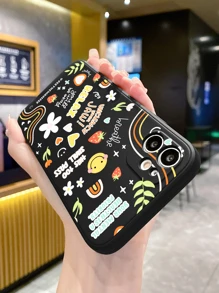 Floral Pattern Anti-Fall Phone Case - Multicolor - View 5