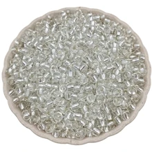 100pcs/pack 4mm Diameter Glass Beads, Mix Color Spacer Beads, Used For Diy Jewelry Making (earrings/necklaces/) - Clear - View 11