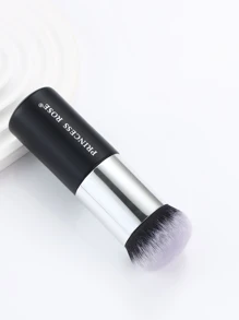 Princess Rose Bàn chải nền di động, Bàn chải bột 1Pc Bàn chải mỹ phẩm chuyên nghiệp bằng gỗ màu đen để trang điểm - màu đen - Xem 2