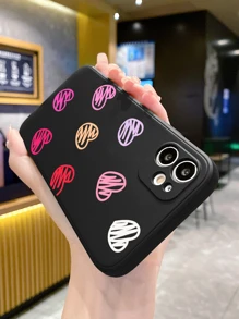 Heart Pattern Anti-fall Phone Case - Multicolor - View 5