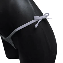 THONG WITH PATCH ADJUSTMENT TO YOUR DESIRE AND COMFORT - 黃色 - 查看 5