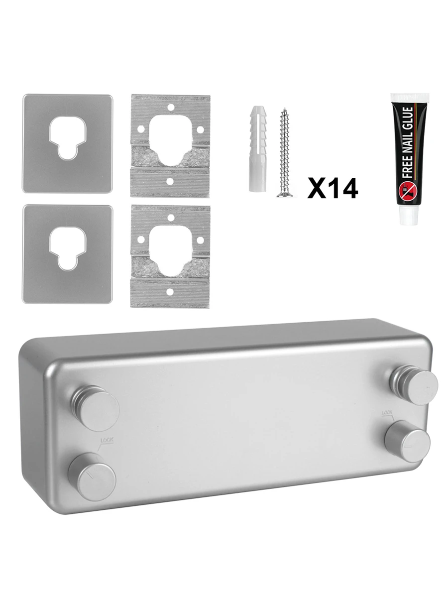 Tendedero retráctil de 4,2 m, tendedero de acero de doble capa, colgador de ropa, tendedero para exteriores e interiores - Plateado - Ver 1