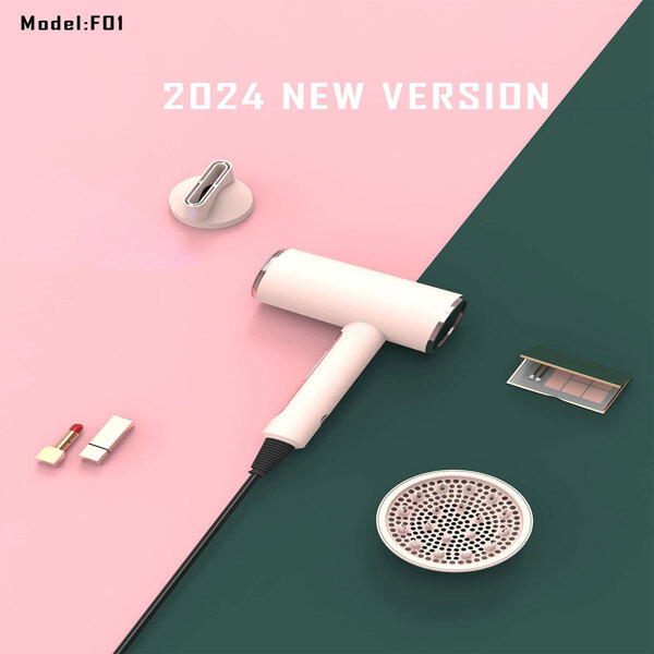 Hair Dryer with Diffuser Blow Dryer Comb Brush 1800W Ionic Fast Blow