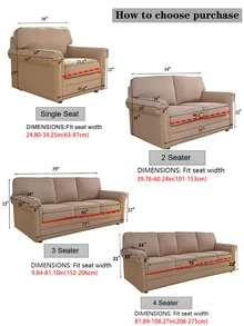 Bọc Ghế Sofa Lụa Sữa Bọc Hoàn Toàn Chống Bụi Với Một Vỏ Gối Phù Hợp Làm Quà Tặng - Màu Đỏ Sâu - Xem 2