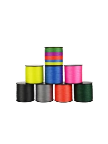 JOF 編織線8x500M全部適用於釣魚線20-100LBPE線適用於大海垂釣 - 綠色 - 查看 2