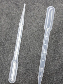 10pcs Disposable Plastic Graduated Dropper - White - View 1