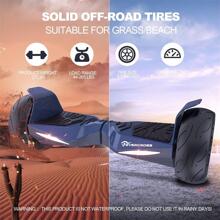 EVERCROSS 8.5" Hoverboard, Off-Road All Terrain Balancing Scooter, App-Enabled Bluetooth Hoverboards, Hover Board for Kids Teenagers Adults - xanh đậm - Xem 2