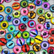 圓形玻璃眼睛,100入組12mm,龍貓眼,小玩偶眼睛工藝,玩偶眼睛,玻璃眼睛適用於玩偶,玻璃圓頂眼睛,眼睛圖案凸圓形,木偶玩偶工藝,玩偶針織,柔軟玩具,動物眼睛製作 - 彩色 - 查看 4
