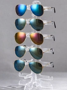 1入組透明太陽眼鏡展示架 - 無色 - 查看 7